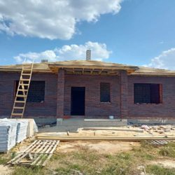 Дом 148 м2 из керамического блока и кирпича в Новой Усмани