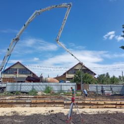Свайно ростверковый фундамент для дома в Ямном
