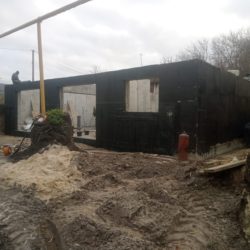 Гидроизоляция стен монолитного подвала – гаража в Рамони